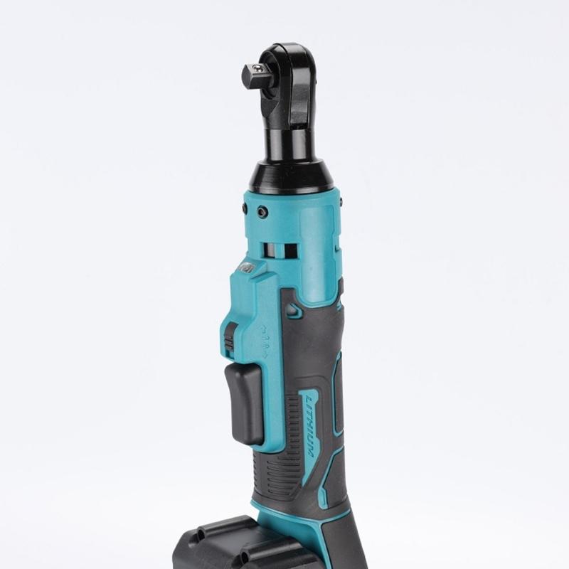 3/8inch Cordless Ratchet Wrench Electric Ratchet 300RPM Chargeable Power Ratchet Driver Wrench Adapter Replacement