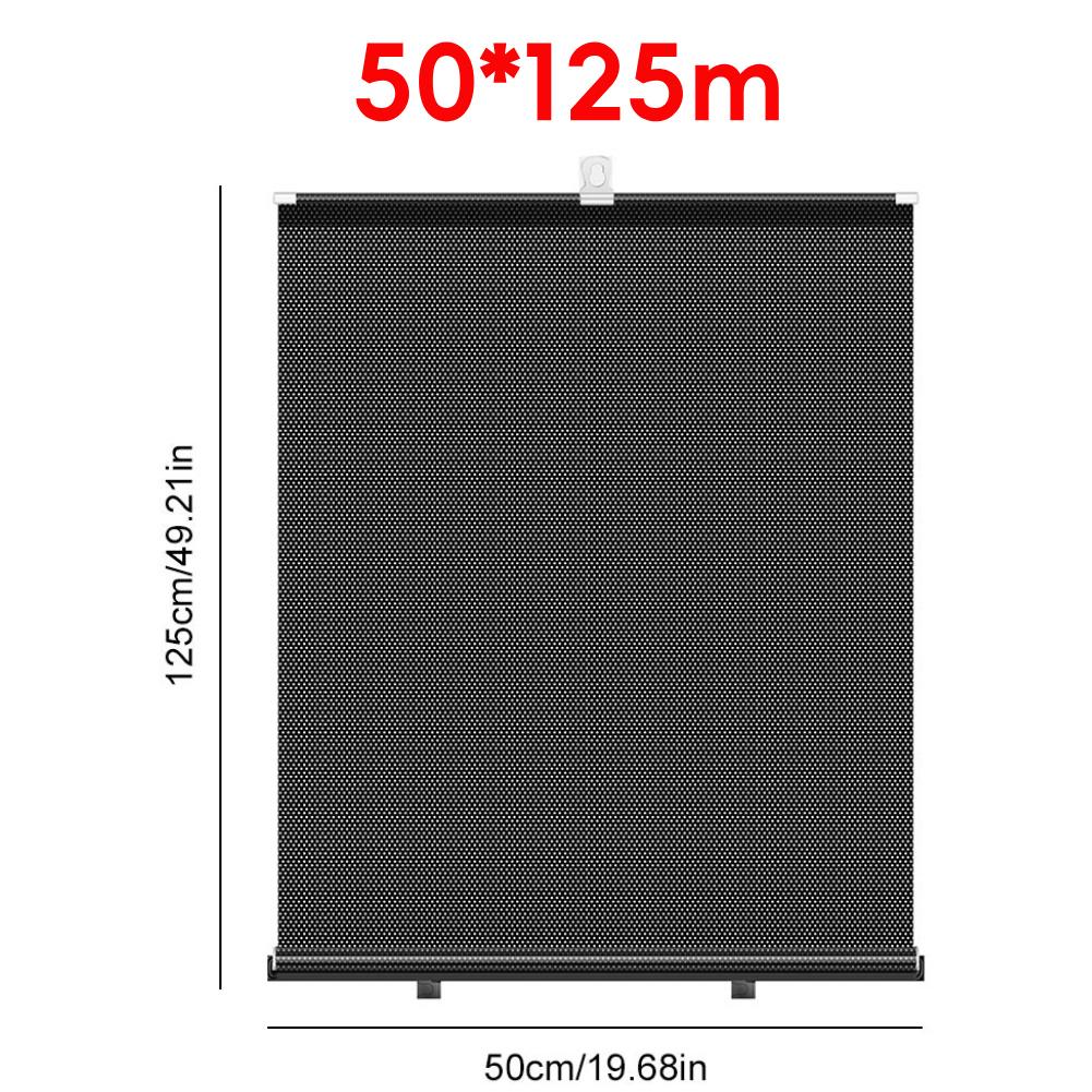 1-5PCS Universal Black Out Blinds Nail-free Roller Blinds Suction Cup Sunshade Curtain Blackout Curtain for Kitchen and Bedroom