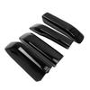 Car Roof Rails Rack End Cap Protection Cover for Toyota 4Runner 2010-1019 Roof Rails Rack Leg Roof Rails Rack Leg Cover 4pcs