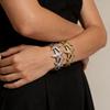 European and American personality niche design sense metal starfish opening women's bracelet leisure vacation style