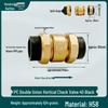 6/4 PPR Hot Melt Full Copper Check Valve, Horizontal/Vertical, 1-Inch Double Union, One-Way Tap Water Pipe Valve.
