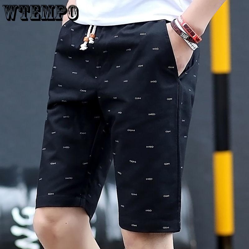 Men's Casual Shorts Fashion Menswear Sports Jogging Men Plus Size Solid Color Drawstring Shorts Pants