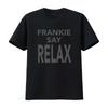 Frankie Say Relax Friends Tv Show Funny Logo T Shirt for Casual Vintage Washed Homme Slightly B