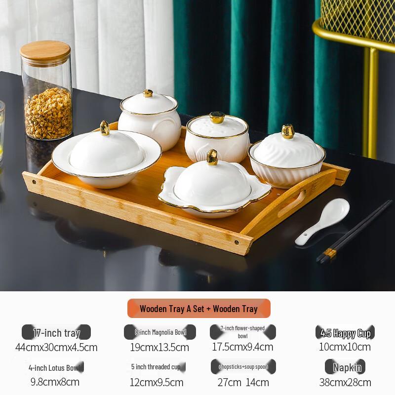 Postpartum Confinement Ceramic Tableware Set