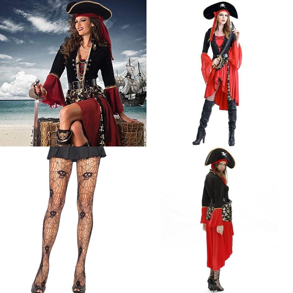 Exquisite Women Adult Pirate Costume For Halloween And Carnival Celebrations
