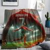 Cristiano Ronaldo Printed Flannel Blanket, Soft Throw for Bedroom Sofa, Washable,soccer Fan Merchandise, Great Gift.