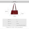 Niche high-end shoulder bag women's new autumn and winter retro versatile underarm bag work hand bag