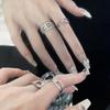 Niche Pig Nose Knot Design Ring Cold Wind Advanced Diamond Zir*****Pening Personality Light Luxury Fashion