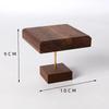 Jewelry Decorative Shelves Display Stands Black Walnut  Jewelry Ladder Display Shelf Earrings Ring Tray  Props Home Decor
