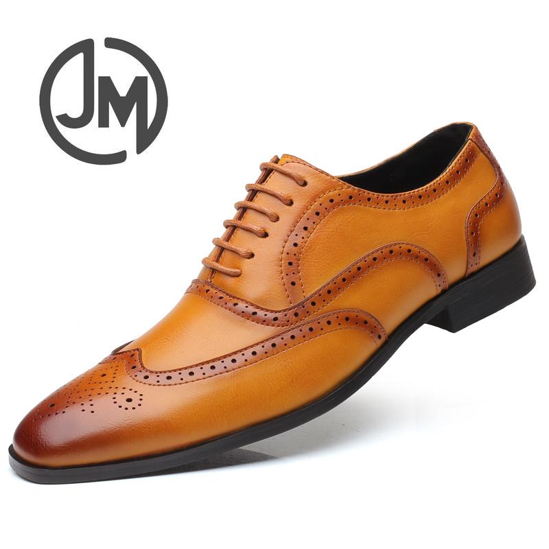 Velká velikost 47,48 Pánské kožené boty pro volný čas Brogue Černá Pánské kožené boty Běžné oblekové boty