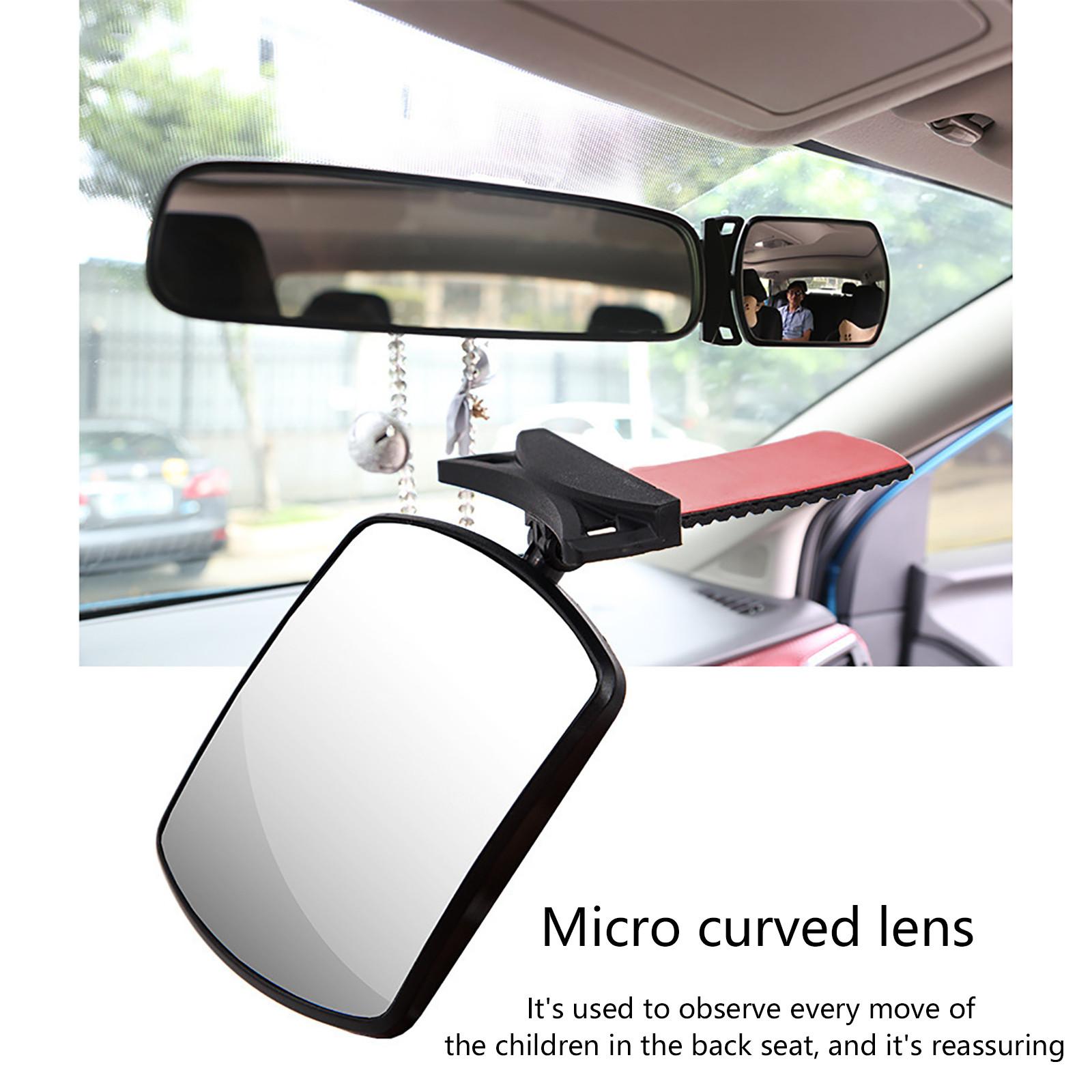 

Дополнительное зеркало для автокресла, Автомобильные зеркала заднего вида, изогнутые широкоугольные