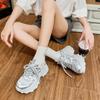 Fashion 2025 Women Luxary Chunky Sneakers Mesh Breathable Height Increase Trainers Sports Running Casual Ladies Fitness Vulcanize Shoes
