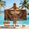 Custom Text Beach Towel, Soft Absorbent Swimming Multi-use TowelWallace & Gromit