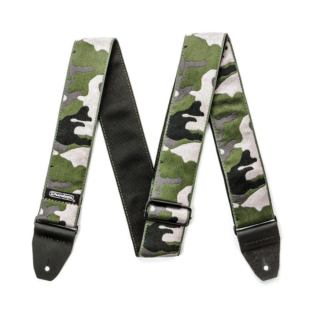 Jim Dunlop Jacquard Guitar Strap RANGER GREEN D67-16