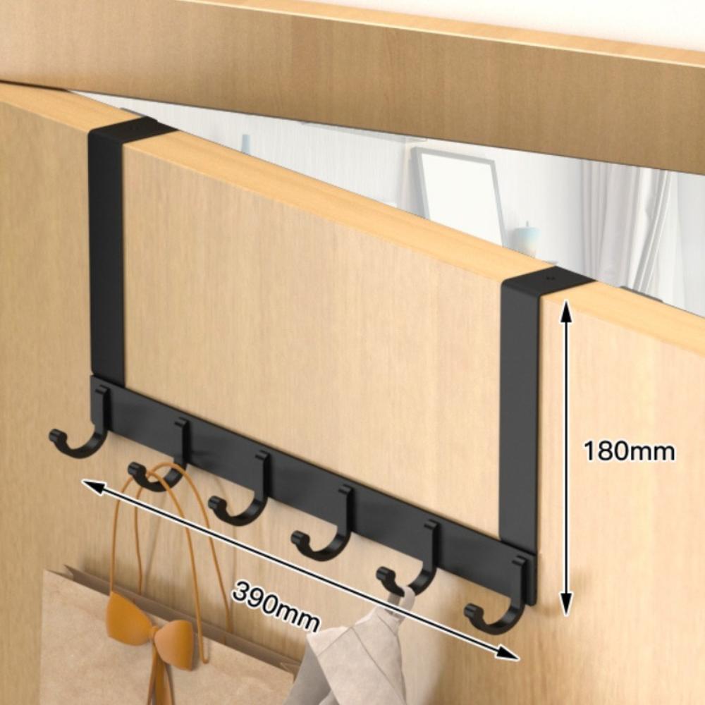 Wall Hanging Over-the-Door Organizer No Drilling Coat Towel Holder New Clothes Hanger  Home Use
