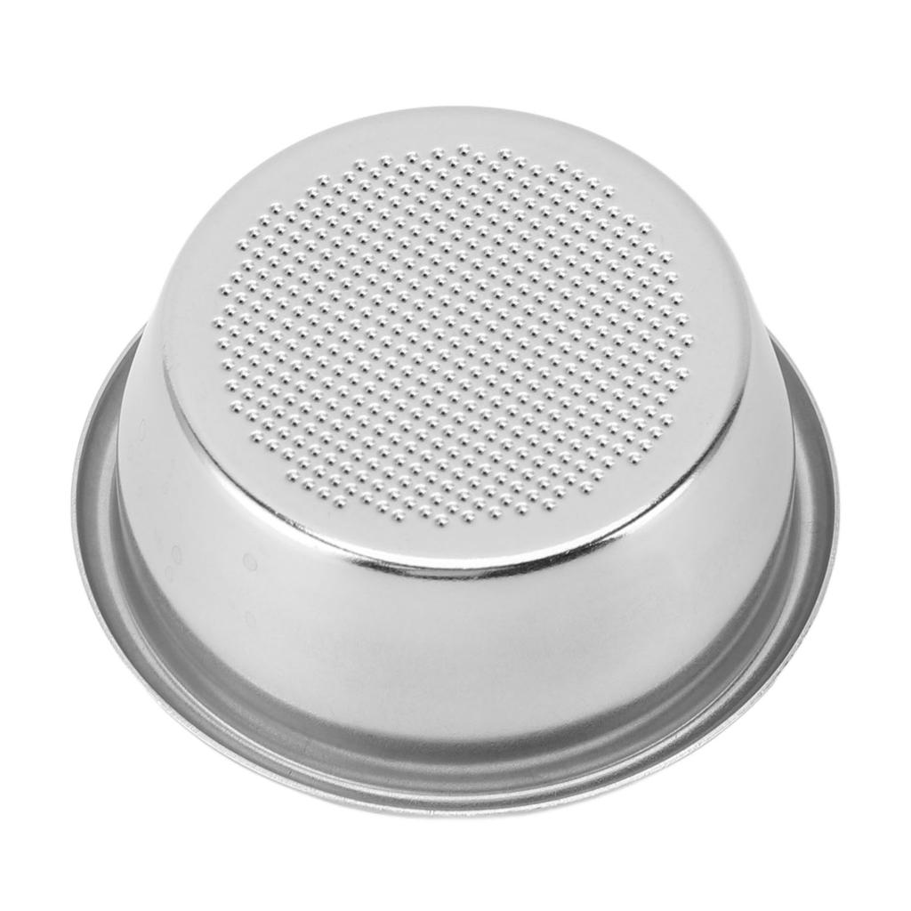 2PCS Stainless Steel Coffee Filter Basket 54mm Easy to Clean Rustproof Filter Cup for Coffee Machine