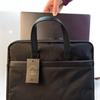 Premium Executive Leather Briefcase for Men - Laptop Handbag Sleeve