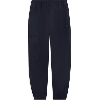 Li Ning Sports Lifestyle Series Loose Mid Waist Comfortable Sports Drawstring Casual Pants Men Bottoms Black AKXS847-2