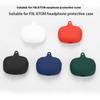 For FIIL ATOM Protective Case Bluetooth-Compatible Earbuds Silicone Cover with Hook