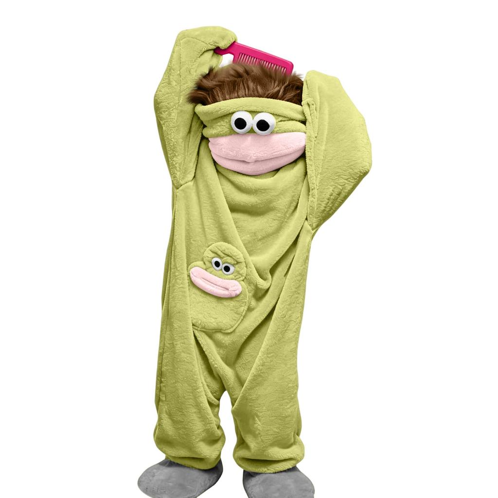 Pijama Fofo Divertido de Uma Peça para Crianças Roupa de Dormir Roupa de Casa para Crianças