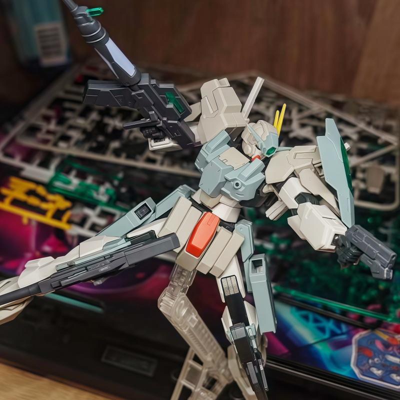 Hot Yhjg Model Cherudim Saga Hg 1/144 Hgbf Seven Gun Gn-006/Sa Assembly Model Package Action Figures Plastic Model Kits Toy Present