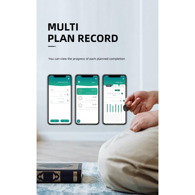 Contor electronic Smart Bluetooth Ring și funcții de afișare a timpului