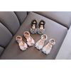 Summer new Korean-style girls' small/medium/large children's princess casual single shoes performance shoes little girl children's leather shoes