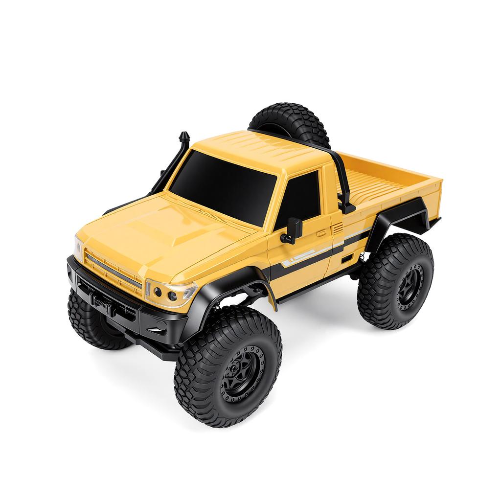 1:20 RC Car 2.4G Remote Control Crawler 4WD Off Road Truck with Dual Batteries LED Lights 20KM H Speed for Multi Terrain