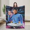 Soft Warm Blanket Travel Office S-Star T-Trek Ship Movie Throw Blanket Flannel Bedspread For Living Room Print Sofa Bed Cover