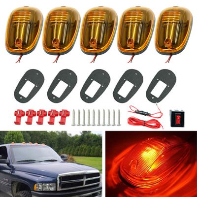 Lumières LED de Toit de Cabine Haut Lumens Super Lumineuses Étanches IP67 Universelles Installation Simple Ensemble de Lumières LED pour Toit de Camion