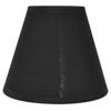 6PCS Black&Gold Lamp Cover Clip On Design Small Lamp Shades Modern Lampshade  Chandelier Replacement