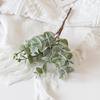 Artificial Eucalyptus Leaves Plastic Fake Plant Home Vase Party Outdoor Garden Wedding Bridal Bouquet Wreath DIY Gift Box Decor