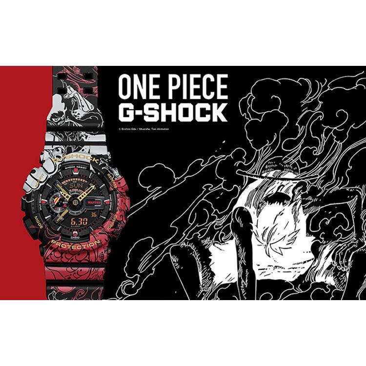 Casio Men Liquid Crystal/Analog Dual Display Series Black Watch GA-110JOP-1A4PR