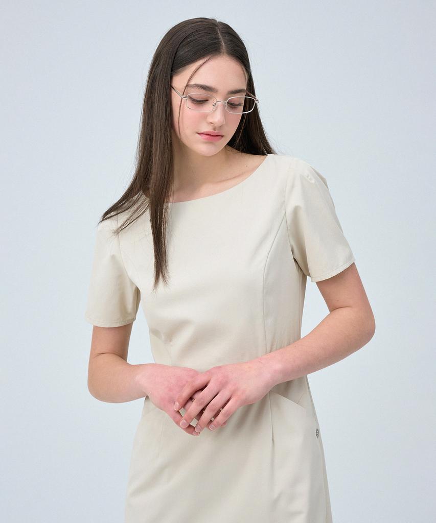 Micene Bonita Chiffon Layered Long Dress