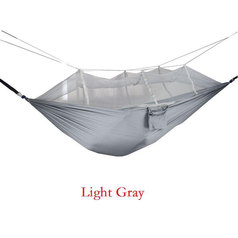 Premium Camping Doppelperson Reise Outdoor Zelt Hängemattenbett mit Moskitonetz