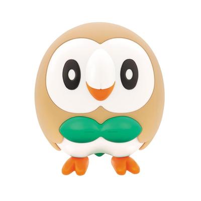 BANDAI SPIRITS Pokémon Plastic Model Collection Quick!! 10 Rowlet Pre-Colored Plastic Model