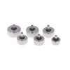 Hot Sale 2PCS Silver Color Steel Watch Crown 4.5mm To 7mm Head Diameter With Long Post For Watch Crowns Repair