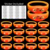20-100 Piezas Pulseras LED para Bodas Pulsera Luminosa Activada por Música y Sonido Pulseras que Brillan en la Oscuridad Para Suministros de Fiesta de Cumpleaños