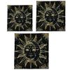 Divinations Tischdecke Monde und Sonne Astrologie Tarots Karten Tischdecke Altäre Tuch Divinations Brettspiel Zubehör