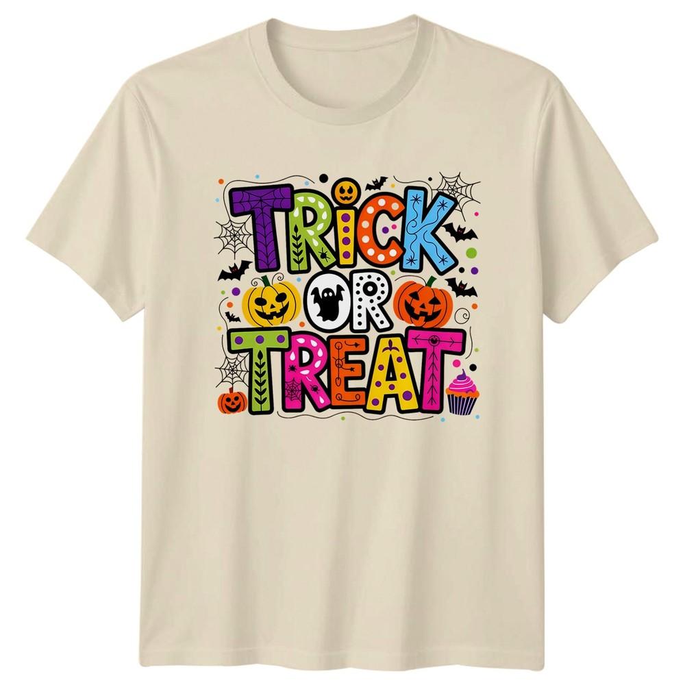 Trick Or Treat Halloween Holidays Unisexs TShirt Unisexs Tee Graphic Top