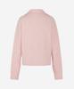 LORDLOAR Cable Windproof Zip-Up Knit Pink
