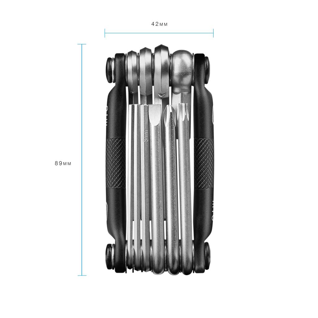 CRANK BROTHERS Bicycle Portable Tool Midnight MULTI-10 (10 Functions, Edition)