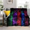 New Full Printed Game Blanket Controller Flannel for Couch Sofa Chair Travel Fashion Office Room Decor Soft Warm Throw