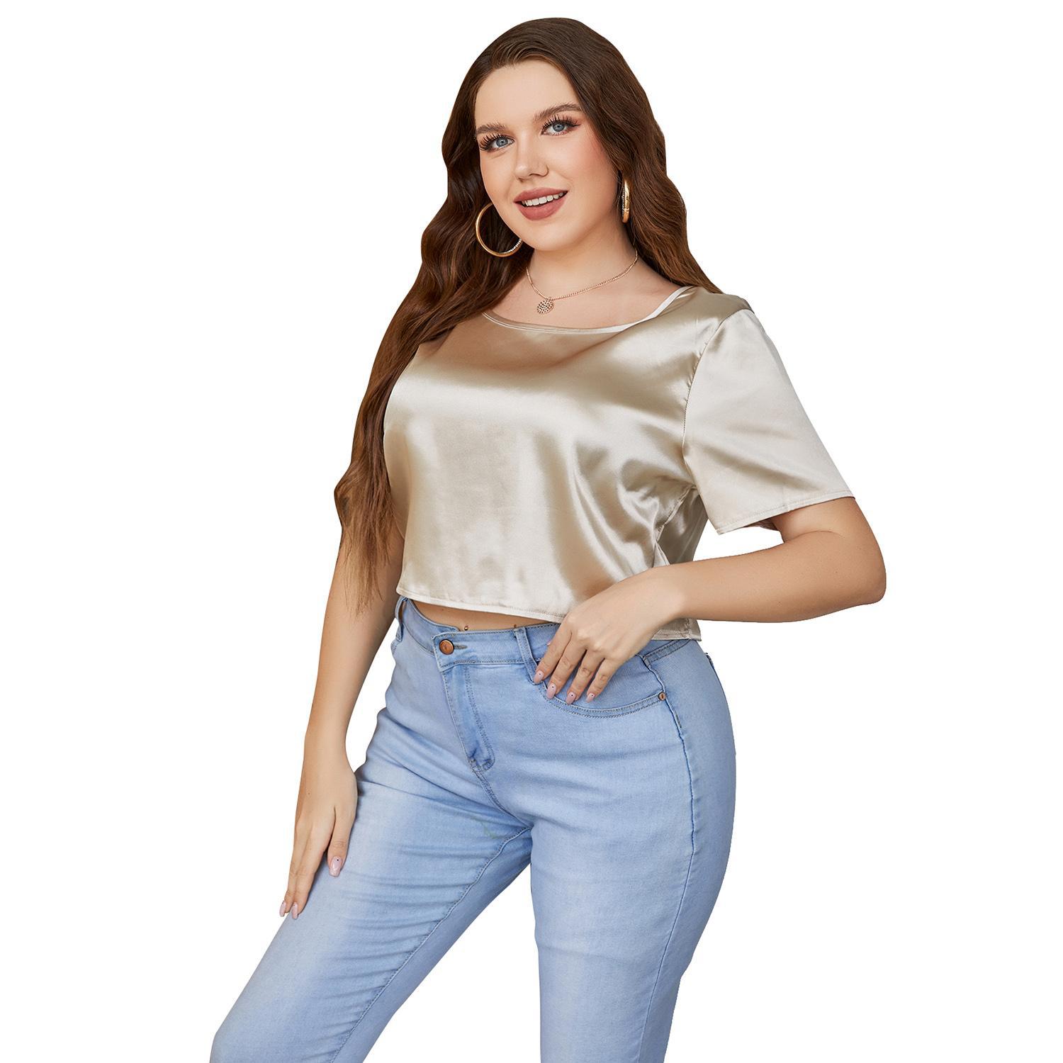 Женские топы больших размеров — фото 8