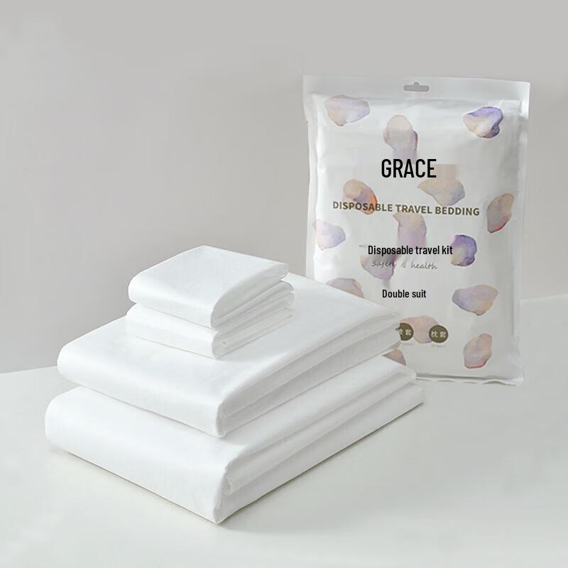 Grace Disposable Travel Bedding Set