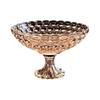 Xiyao European Style Crystal Glass Footed Fruit Bowl