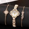 Womens Quartz Wristwatch With Jewelry Buckle For Elegant Gift And Casual Outfits