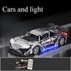 Building block sports car models, racing car assembly, building blocks, children and adults DIY sports car gifts, DIY toys