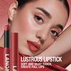 LANGMANNI Twelve-Color Rotating Semi-Matte Lipstick with Slanted Tip