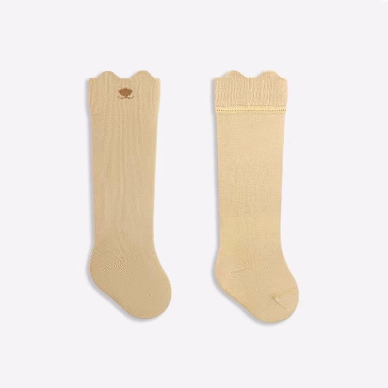 Newborn Baby Long Socks For Girls Boys Cotton Casual Infant Knee High Toddler Sock Spring Autumn Loose Children's Socks 0-8Years